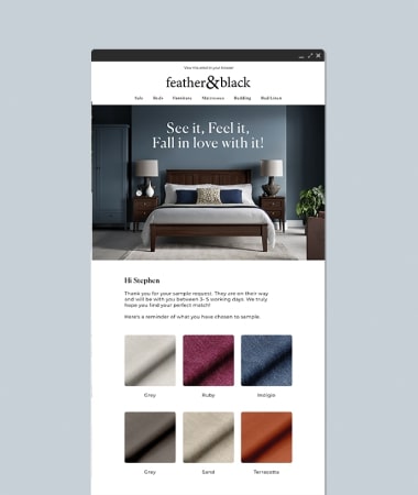 Feather & Black Email Rebrand